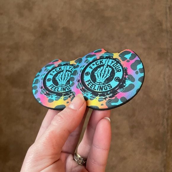 F Your Feelings Car Coaster Set | Car Accessories - Picture 6 of 13